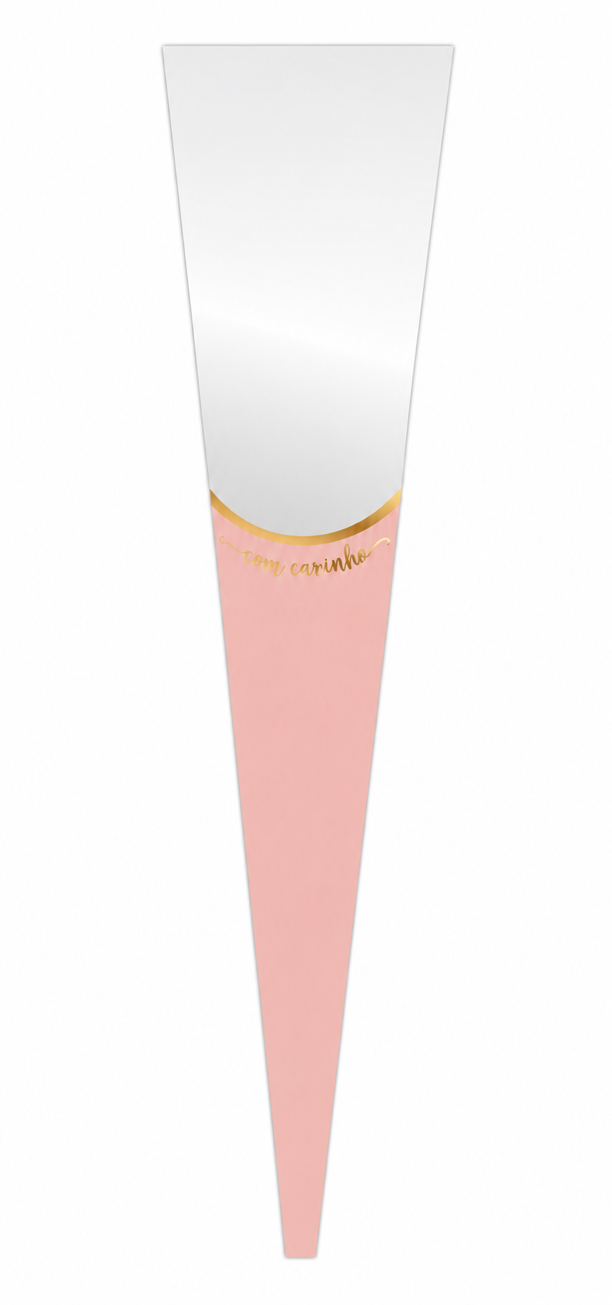 BOTAO CONE ALB C/100 HELENA ROSE/OURO